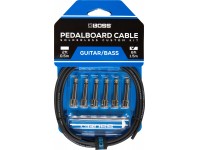 <b>BOSS BCK-6 Solderless Pedalboard Kit</b> 6 fichas jack + cabo 1.5m + 24K Gold Contacts <b>BOSS BCK-6 Solderless Pedalboard Kit</b> 6 fichas jack + cabo 1.5m + 24K Gold Contacts